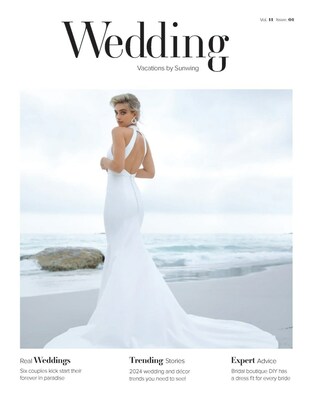 Wedding Vacations by Sunwing, now with a brand-new look and feel (CNW Group/Sunwing Vacations Inc.)