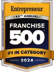 Entrepreneur Franchise 500 #1 in Category