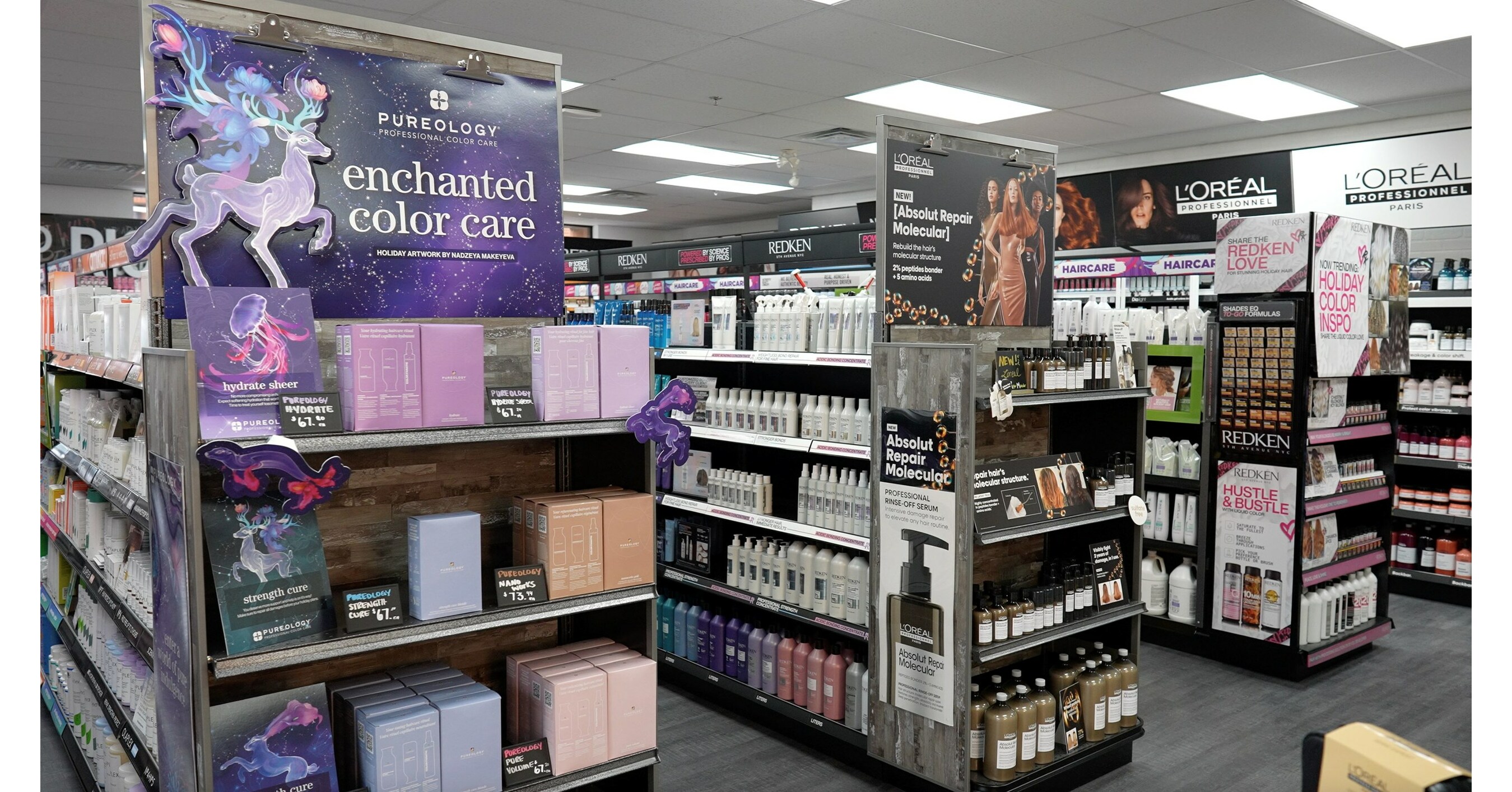 SALONCENTRIC CANADA, UNE FILIALE DE L'ORÉAL CANADA, SIGNE UN ACCORD ...