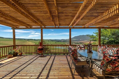 View from Vintner's Caldera Ranch Deck