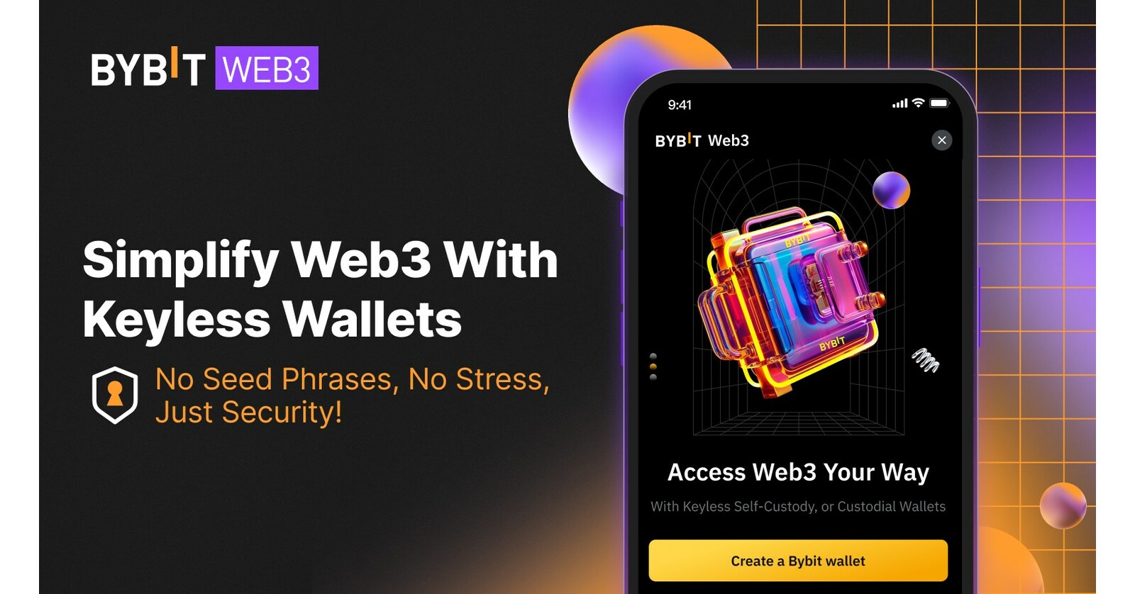 Bybit Web3 Surpasses 1 Million Wallet Users, Introduces Keyless Wallet for  Unrivaled Security and Simplicity