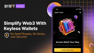 Bybit Web3錢包用戶突破100萬大關，推出Keyless Wallet  提供前所未有的安全性和簡便性