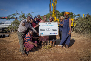 ROSS & SQUIBB DISTILLERY COMPLETES FIRST PROJECT WITH THE CHRIS LONG FOUNDATION'S WATERBOYS INITIATIVE TO COMBAT WATER SCARCITY IN KENYA