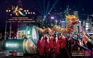 "Cathay International Chinese New Year Night Parade" Returns to Hong Kong After Five Years on the First Day of the Year of the Dragon