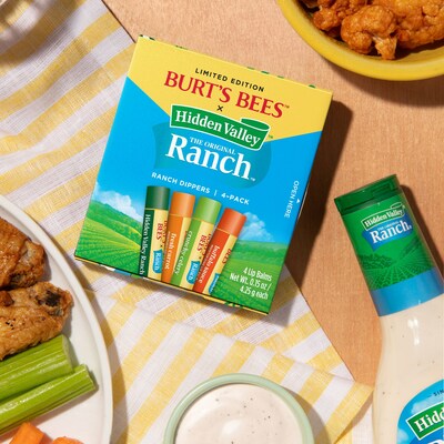 Burt's Bees and Hidden Valley Ranch Come Together for Craveable Limited-Edition Lip Balm