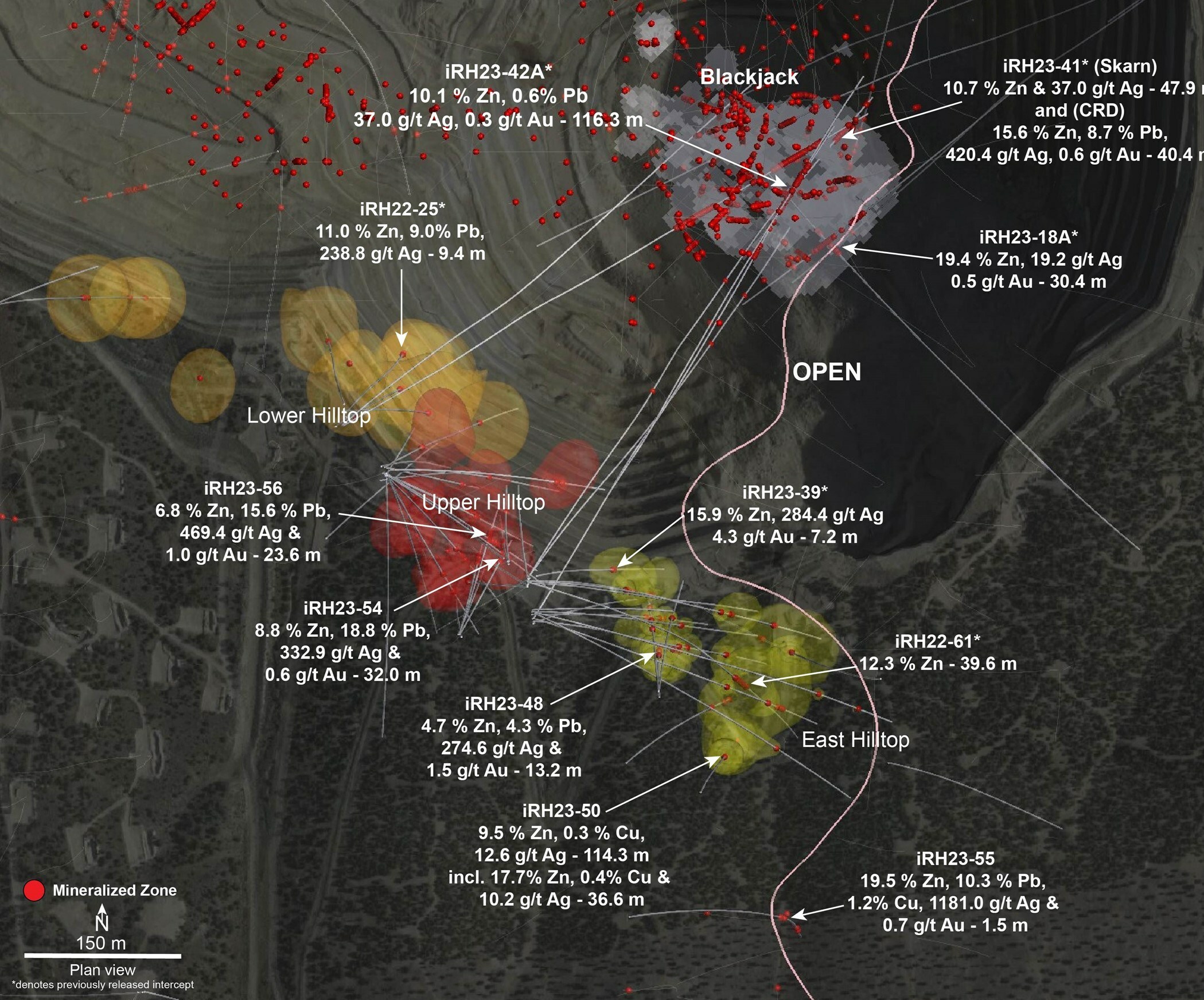 Figure 1 – Hilltop Surface Plan (CNW Group/i-80 Gold Corp) Figure 1 – Hilltop Surface Plan (CNW Group/i-80 Gold Corp)