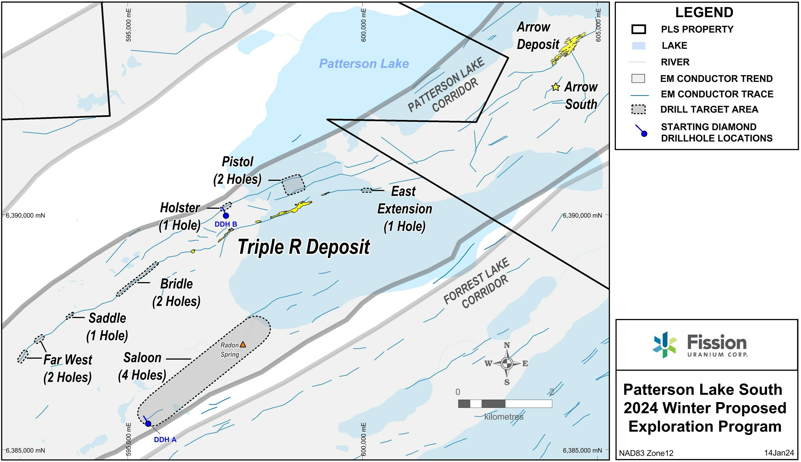 Figure A (CNW Group/Fission Uranium Corp.) Figure A (CNW Group/Fission Uranium Corp.)
