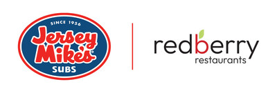 Jersey Mike's Subs named Redberry Restaurants Area Director for Canada with a development agreement to open 300 Jersey Mike's restaurants across Canada by 2034, via a combination of Redberry-owned-and-operated stores and supported franchisee locations.