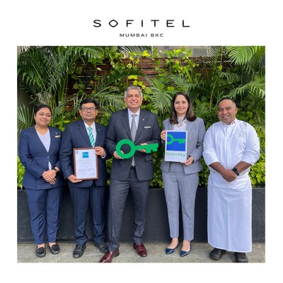 Prestigious Green Key Certification Awarded to Sofitel Mumbai BKC