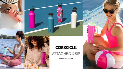 Corkcicle. Attached at the sip.