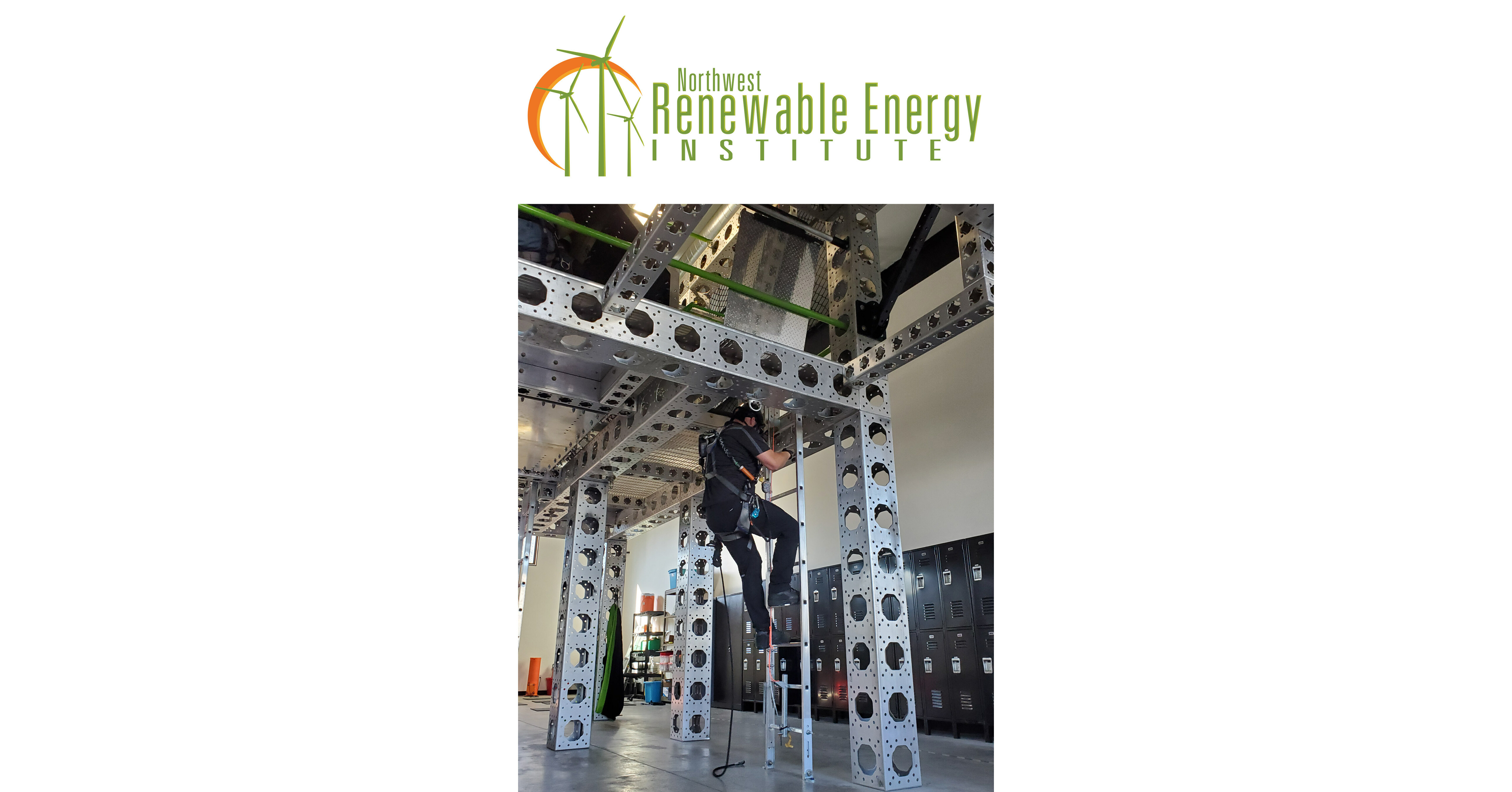 Northwest Renewable Energy Institute Unveils Advanced ENSA-Endorsed Climbing Tower: Elevating Wind Energy Technician Training to New Heights