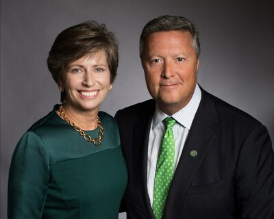 The Cost Honors College will be named for President Tim Cost and Mrs. Stephanie Cost, in recognition of $10 million in giving.