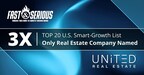 United Tops "Smartest-Growing" List for Third Year, Sole Real Estate Company in U.S. Ranking