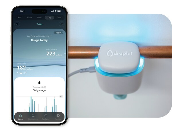 Photo inspiration: High End Smart Home Water Conservation Reference: Hydrific Unveils First Product Droplet A Cutting Edge Smart Home