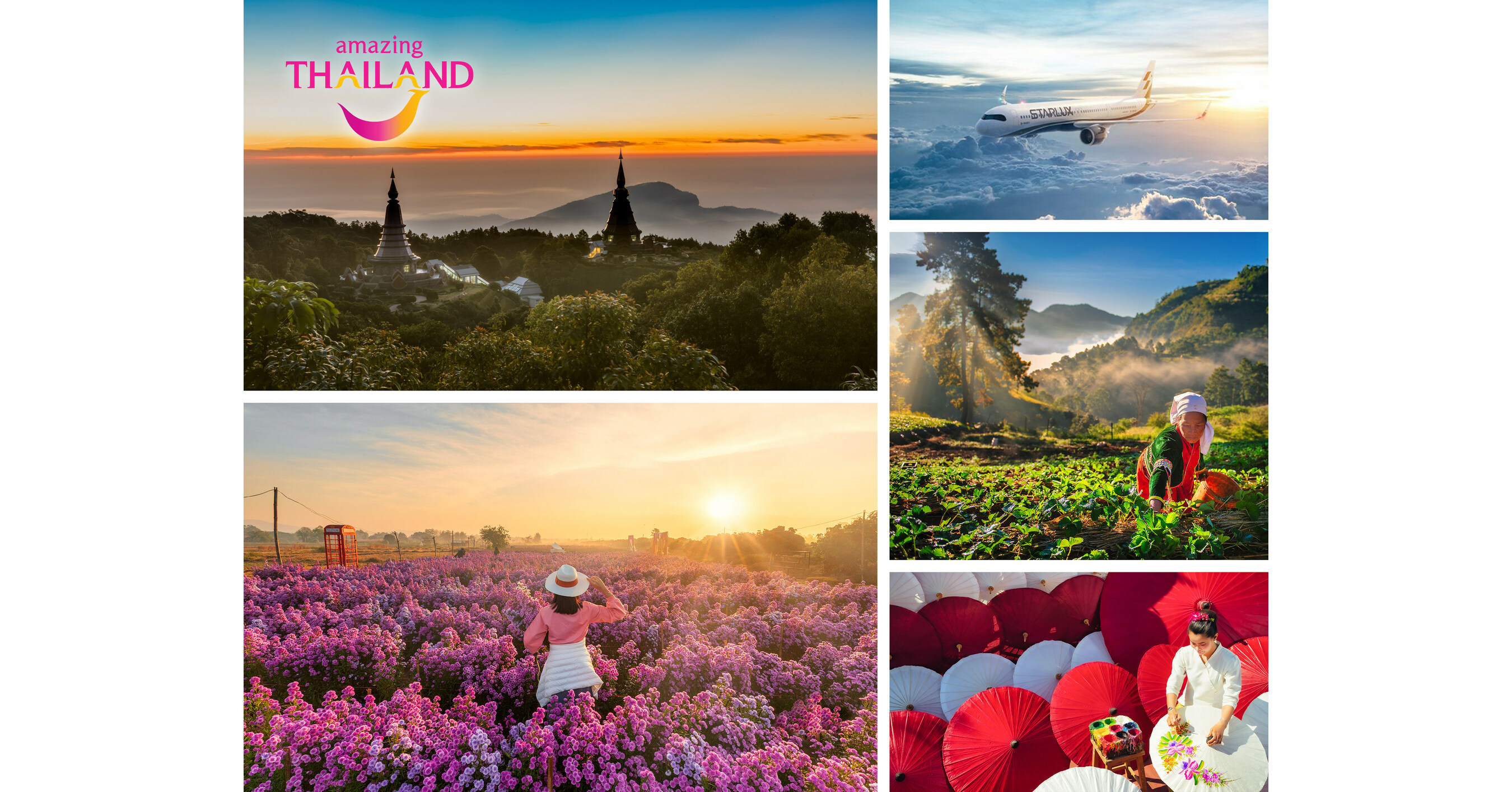 New Flight from Los Angeles and San Francisco to Chiang Mai, Thailand with STARLUX Airlines