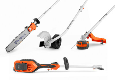 Husqvarna Expands its Max Battery Series Product Line with Attachment-Capable Powerhead that Offers More Than Fifteen Tools in One