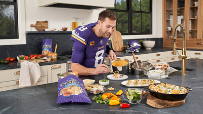 Tostitos is upping the ante in Las Vegas with a once-in-a-lifetime opportunity for football fans and foodies alike to have their meal prepared and served by Minnesota Vikings' quarterback, Kirk Cousins.