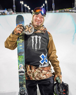 Monster Energy's David Wise Will Compete in Men's Ski SuperPipe at X Games Aspen 2024