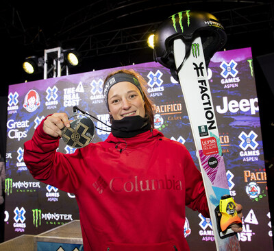 Monster Sarah Hoefflin Will Compete in Women's Ski Slopestyle and Women's Ski Big Air at X Games Aspen 2024