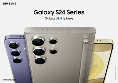 Enter the New Era of Mobile AI with Samsung Galaxy S24 Series (PRNewsfoto/Samsung)