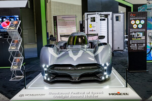 Molicel Showcased Groundbreaking Ultra-High Power Cell INR-21700-P50B at CES 2024, Redefining the EV Hypercar Industry with McMurtry