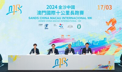 Press conference hosted by the Organizing Committee (PRNewsfoto/Sands China Ltd.)