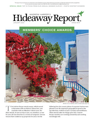 Andrew Harper S Hideaway Report Announces Members Choice Awards For 2024   Hideaway Report Cover January 2024 