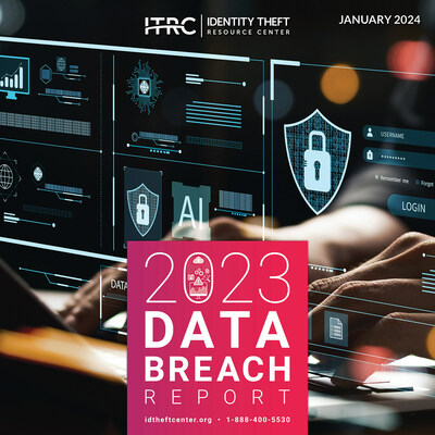 Identity Theft Resource Center 2023 Annual Data Breach Report Reveals ...