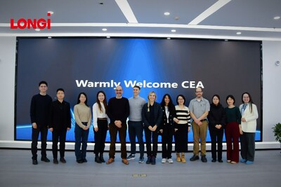 Clean Energy Associates (CEA) visita LONGi en Yinchuan, China