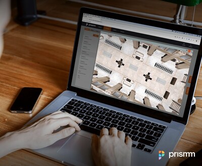 The Prismm Platform – the all-new, first-of-its-kind portfolio of 3D spatial design and event planning technology, launched by Prismm