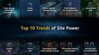 Huawei Releases Top 10 Site Power Trends for 2024