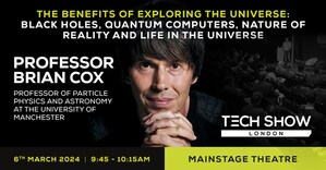 Professor Brian Cox to Headline Tech Show London 2024