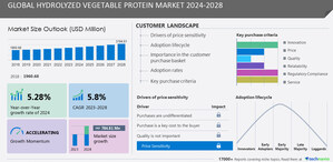 Hydrolyzed Vegetable Protein Market: Europe projected to account for 36% of the market's growth by 2028.