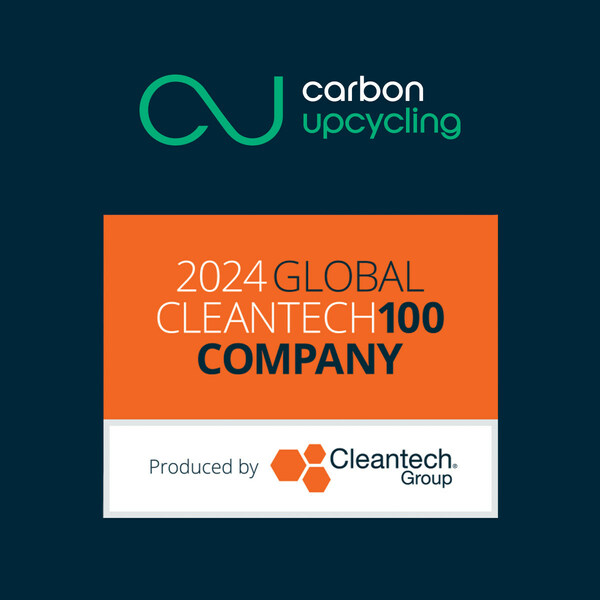 Carbon Upcycling named to the 2024 Global Cleantech 100