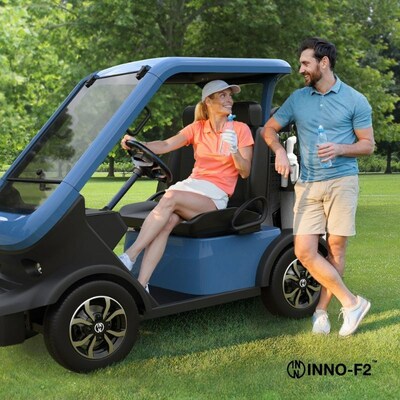 Redefine your golf game with INNO's latest 2-seater model.