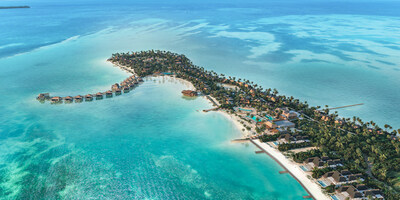 Over-water bungalows at the upcoming Four Seasons Resort and Residences Caye Chapel, Belize
