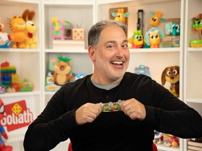 Brian Weiss, Global Head of Toys. Photo Credit: Goliath (CNW Group/Goliath Games)