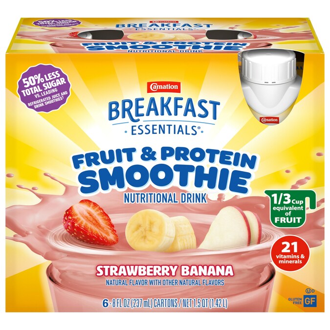 Carnation Breakfast Essentials® Brings the First Fruit & Protein Smoothie Nutritional Drink to the Breakfast Aisle - Vimarsana News