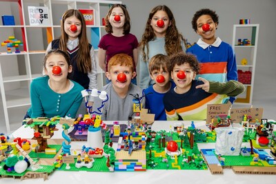 Every LEGO build will include a spot for the iconic Red Nose at its heart—the universal symbol of positivity and inclusion for all.