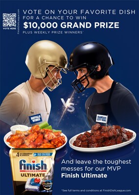 Finish® Invites Fans to Decide America’s Greatest Game Day Dish