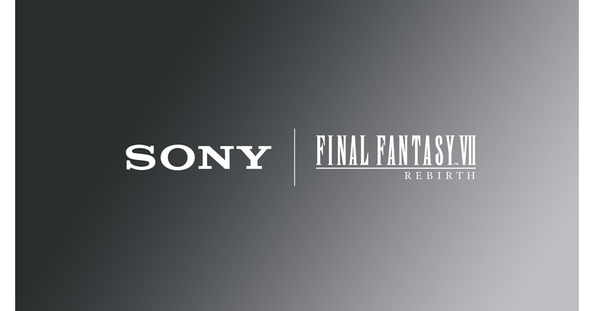 Sony Electronics Announces Continued Partnership with SQUARE ENIX® on  critically acclaimed FINAL FANTASY™ VII remake project, FINAL FANTASY® VII  REBIRTH