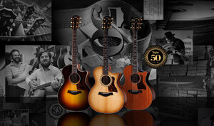 Taylor® Guitars Unveils 50th Anniversary Limited Edition Guitars