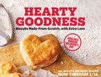 Share the Hardee's Love Language this Valentine's Day: Heart Shaped Biscuits are Back Feb. 1-14