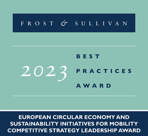 Valeo Applauded by Frost &amp; Sullivan for Minimizing Resource Consumption, Supporting Greener Mobility, and Its Competitive Strategies