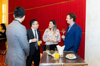 Graduates of the Sands Procurement Academy attend a cocktail and business networking session Jan. 19, where they met representatives from various Sands China departments, as well as procurement team members from Las Vegas Sands, Sands China, and Marina Bay Sands. (PRNewsfoto/Sands China Ltd.)