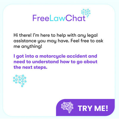 With a user-friendly AI interface, FreeLawChat.ai is easy to navigate for any user, and offers 24/7 instant legal information on any legal matter!