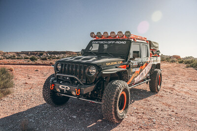 In a spirited mix of style and philanthropy, RealTruck Inc. has turned a Jeep Gladiator into a life-size replica of a Mattel Matchbox toy that will be auctioned off during the prestigious Barrett-Jackson in Scottsdale, Arizona on January 27, with all proceeds from the sale of the custom JT Gladiator will go to the national nonprofit Building Homes for Heroes.