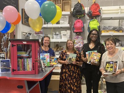 Volunteers in Baltimore bring Little Free Library book-sharing boxes and diverse books to their community.