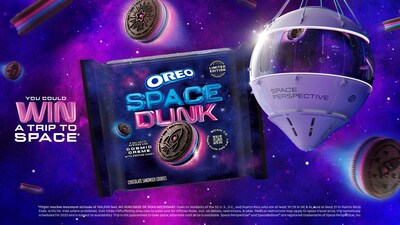 OREO is encouraging fans to discover out of this world playfulness via a new galaxy-inspired limited-edition cookie and the chance for a fan to join the brand on an expedition to the edge of space!