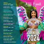 The U.S. Virgin Islands Department of Tourism and Division of Festivals Announces Dates for St Thomas Carnival 2024